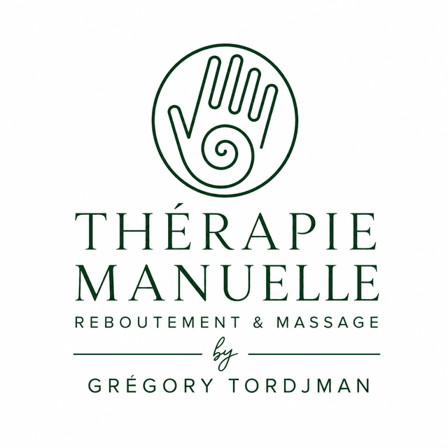 Thérapie Manuelle Reboutement & Massage by Grégory Tordjman — Logo officiel Méthode TMS®